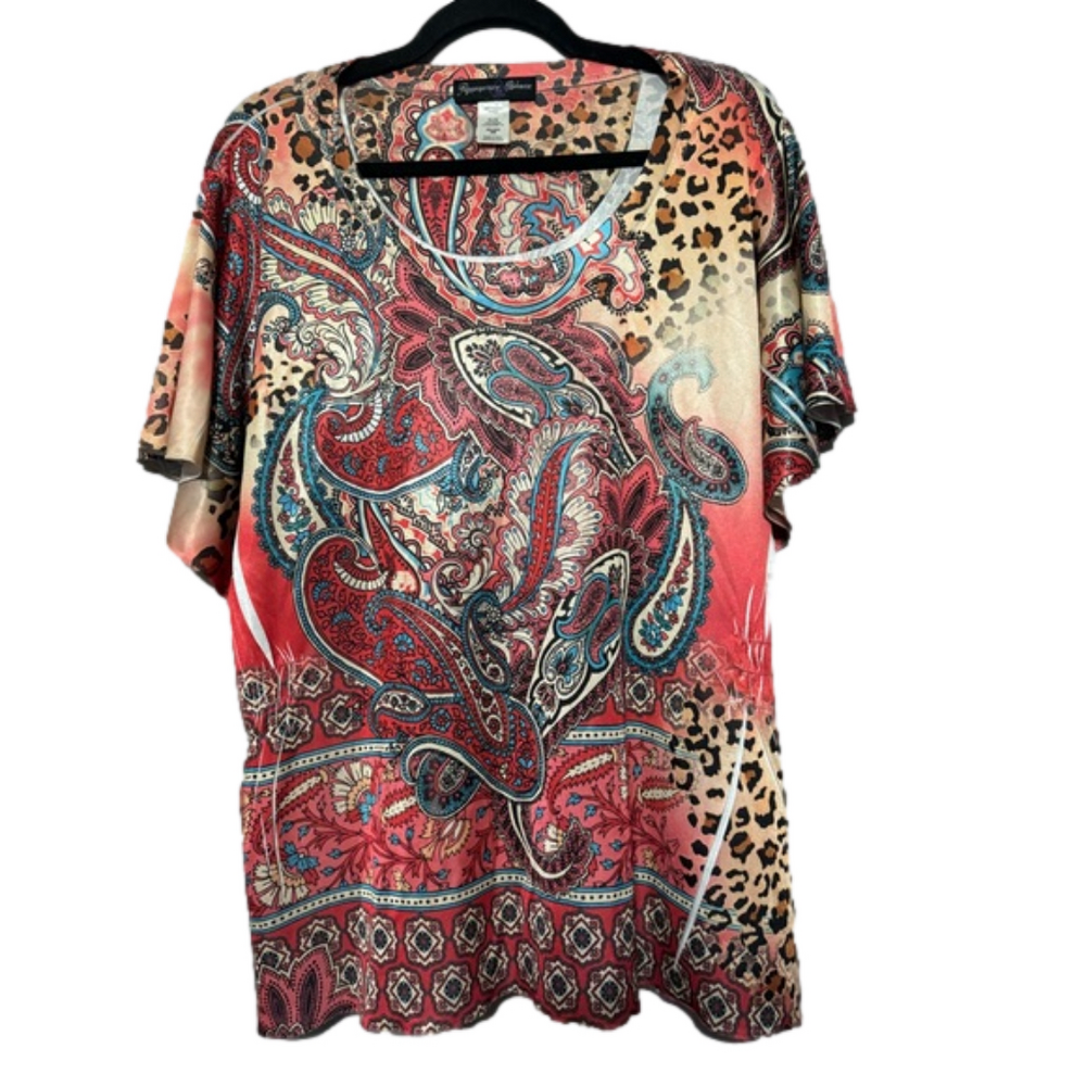 Appropriate Behavior Women Shirt, Size XXL Multi-color, 100% Polyester